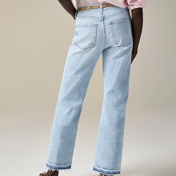 J. Crew Blue Straight Leg Jeans Vintage Style - Picture 1 of 14